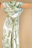 Laundry B Paisley Scarf Olive
